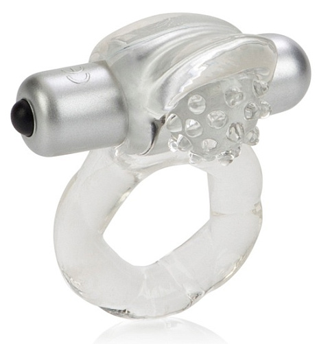 Эрекционное кольцо с вибростимулятором клитора California Exotic Novelties SE-1808-20-3