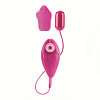 Розовое виброяйцо со съёмной насадкой California Exotic Novelties Posh SE-1164-05-2