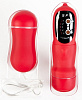 Красное виброяичко с пультом ДУ ToyFa 901010-9 (7 см)