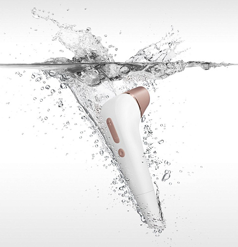 Бесконтактный стимулятор клитора белого цвета Satisfyer 2 J2018-7