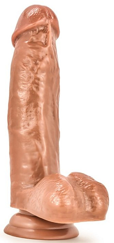 Смуглый фаллоимитатор Blush Novelties The Kingpin BL-16523 (17,8 см)