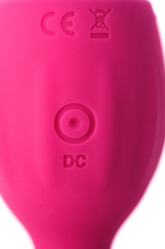 Розовые виброшарики с пультом-стимулятором ToyFa TELLA  564001