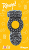 Чёрное эрекционное кольцо Lola toys Rings Ringer 0114-72Lola