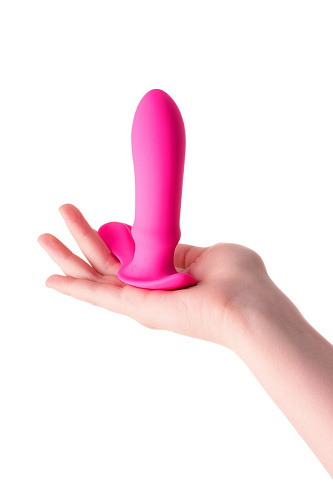 Розовая силиконовая вибровтулка Nalone Marley CS-BO15 (12,5 см)