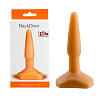 Оранжевый анальный стимулятор Lola toys Small Anal Plug flash 510276lola (12 см)