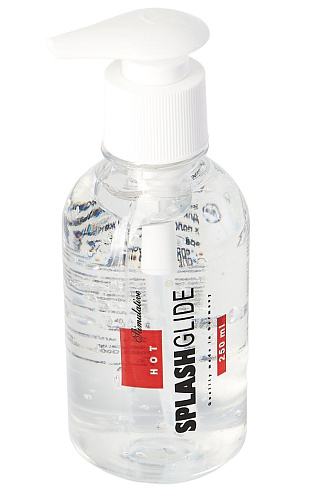 Прозрачный возбуждающий гель-лубрикант Splashglide HOT STIMULATIVE  715743