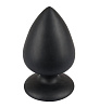 Анальная чёрная вибровтулка с 10 режимами вибрации Orion 0587907 (13 см)