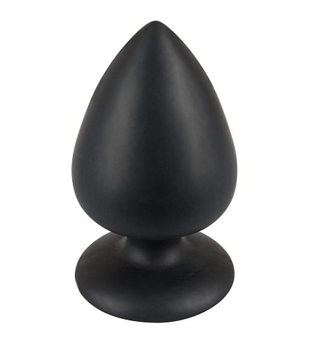 Анальная чёрная вибровтулка с 10 режимами вибрации Orion 0587907 (13 см)