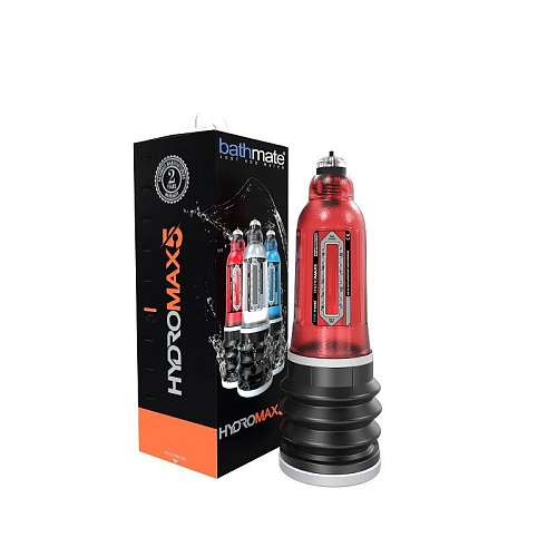 Красная гидропомпа Bathmate HydroMAX5 BM-HM5-BR