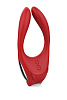 Красное эрекционное кольцо с пультом ДУ Dream Toys EROS 21629