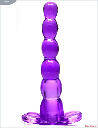 Анальный конус с вибрацией и проводным пультом Eroticon 31002 (16 см)