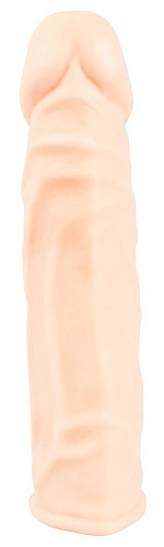 Телесная удлиняющая насадка с вибрацией Orion Silicone Extension Vibrating 05950470000 (19 см)