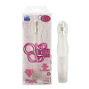 Белый вибромассажёр California Exotic Novelties White Satin Pearl SE-0724-10-3 (15 см)