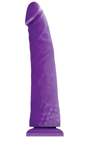 Фиолетовый фаллоимитатор без мошонки NS Novelties Pleasures Thin 8 Dildo NSN-0405-65 (20 см)