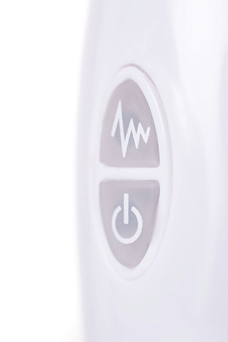 Розовый силиконовый вибратор с клиторальным стимулятором A-toys Mady 761042 (20,4 см)