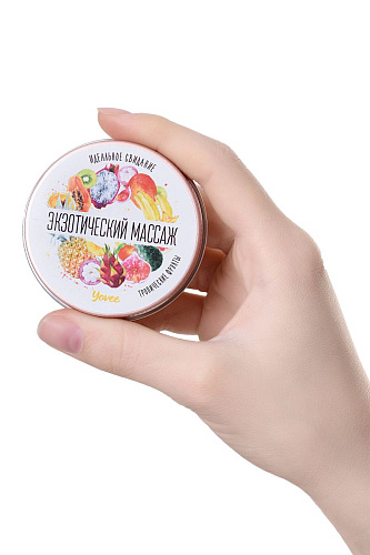 Массажная свеча с ароматом тропических фруктов ToyFa «Экзотический массаж»  722003