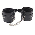 Чёрные наручи Chisa Obey Me Leather Hand Cuffs CN-632185552