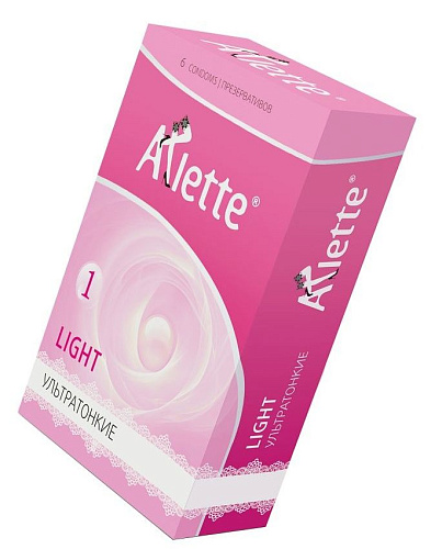 Ультратонкие презервативы Arlette Light 806 (6 шт)