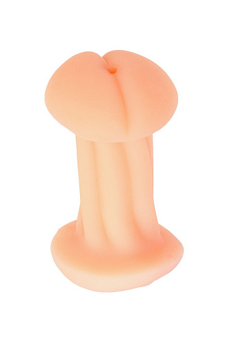 Надувная секс-кукла телесного цвета с реалистичной головой в костюме учительницы ToyFa 117019