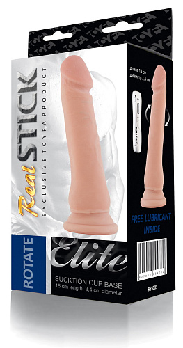 Телесный ротатор на присоске с 7 режимами вращения ToyFa 985005 (18 см)