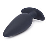 Тёмно-синий анальный плаг Fifty Shades of Grey DARKER PRIMAL ATTRACTION JIGGLE BUTT PLUG FS-63948 (12,2 см)