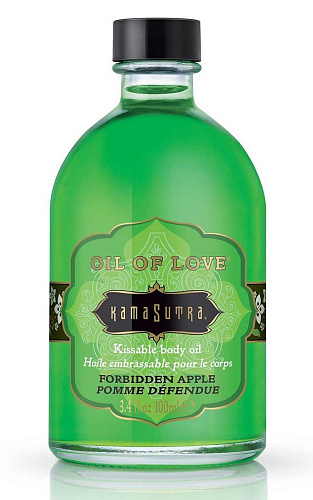 Масло для тела с ароматом яблока Kama Sutra Oil Of Love Forbidden Apple E26901 (100 мл)