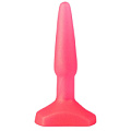 Розовый гелевый плаг на широком основании LOVETOY (А-Полимер) 432700 (11,5 см)