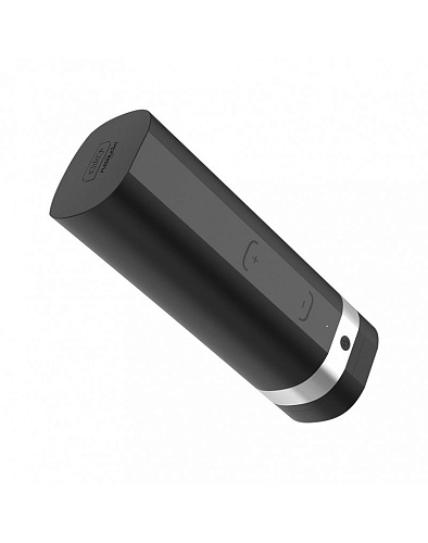 Мастурбатор чёрного цвета Kiiroo ONYX 2 TELEDILDONIC MASTURBATOR BOBBI EDEN E28469