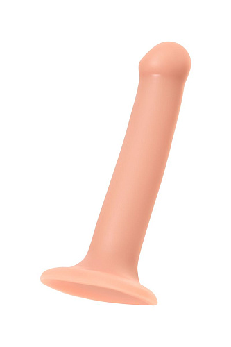 Телесный фаллос на присоске Strap-on-me Silicone Bendable Dildo M 6013106 (18 см)