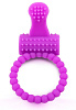Лиловое эрекционное кольцо с клиторальным отростком Brazzers BRRE036