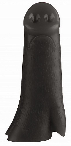 Чёрная анальная втулка в виде поросячьего пятачка Сумерки богов 1015-40 BX DD (23 см)