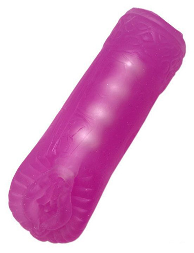 Мастурбатор-вагина ярко-розового цвета с бусинками Eroticon Personal Girl 30192