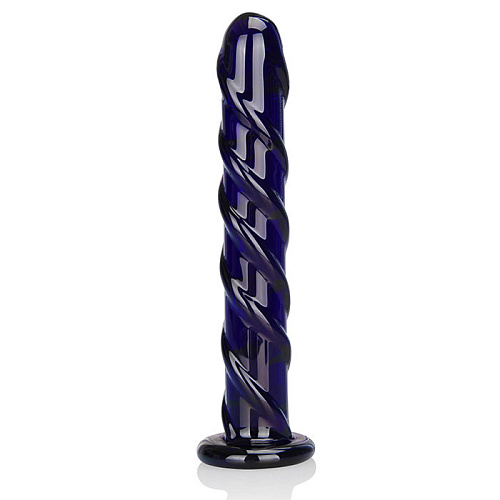 Фаллоимитатор цвета индиго Erotic Fantasy Swirl Indigo EF-T150