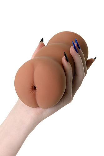 Мастурбатор-анус коричневого цвета KOKOS TONG GGO Black Angel M03-001-11D