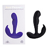 Чёрный вибростимулятор простаты Howells Anal Vibrating Prostate Stimulator with Rolling 182017 black (13,3 см)