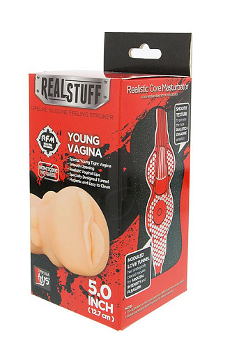 Телесный мастурбатор-вагина Dream Toys REALSTUFF YOUNG VAGINA 20584