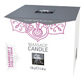Массажная свеча с ароматом малины и ванильного крема Shiatsu 67121