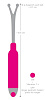 Вилочка для клитора серо-розового цвета с вибрацией Orion Clit Stimulation Deluxe 0591920