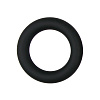 Чёрное эрекционное кольцо EDC Wholesale Silicone Cock Ring Small ET085BLK-S