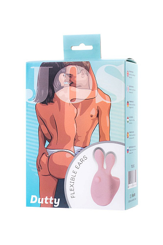 Нежно-розовая вибронасадка на палец JOS 782001 DUTTY