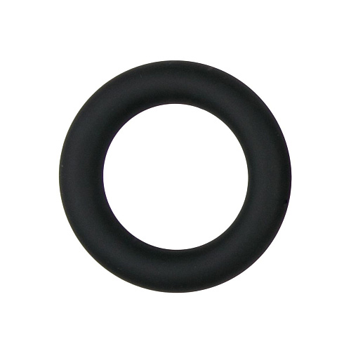 Чёрное эрекционное кольцо EDC Wholesale Silicone Cock Ring Small ET085BLK-S