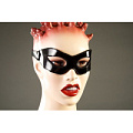 Чёрная лакированная маска-очки Подиум Р312