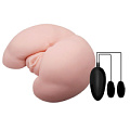 Телесные вагина и анус с вибрацией Baile CrazyBull Vagina and Anal BM-009023Z-1