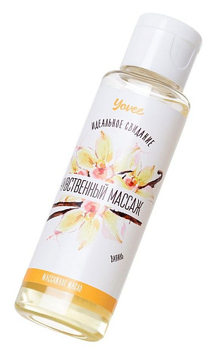 Масло для массажа с ароматом ванили ToyFa «Чувственный массаж» 722102 (50 мл)