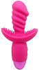 Розовый вибратор Howells INDULGENCE Rechargeable Wild Ride 174214pink (16,5 см)