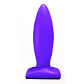 Фиолетовый анальный стимулятор Lola toys Streamline Plug 511648lola (10 см)