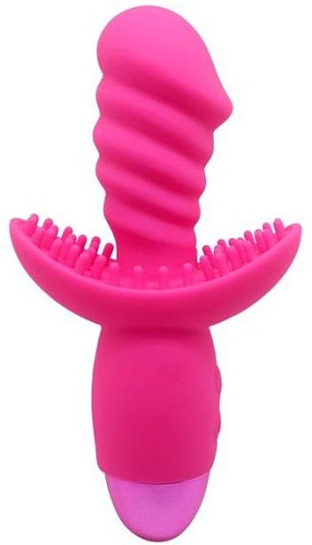 Розовый вибратор Howells INDULGENCE Rechargeable Wild Ride 174214pink (16,5 см)
