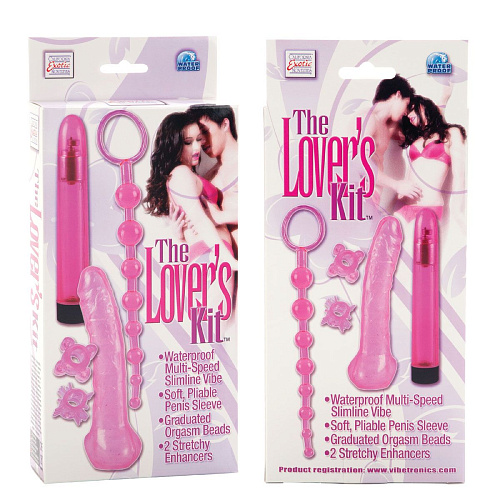 Набор розовых стимуляторов California Exotic Novelties The Lover’s Kit SE-7237-04-3