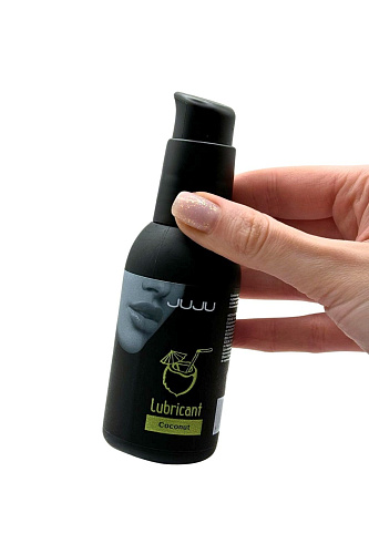 Съедобный лубрикант с ароматом кокоса JuJu 988JU (100 мл)