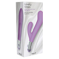Фиолетовый вибратор Mae B Lovely Vibes G-spot Twin 10624LV (20 см)